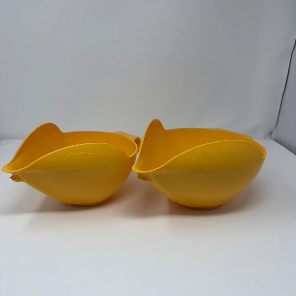 POURfect Mixing Bowls by Randy Kaas Vintage Set of 11 Mix Measure Pour Kitchen